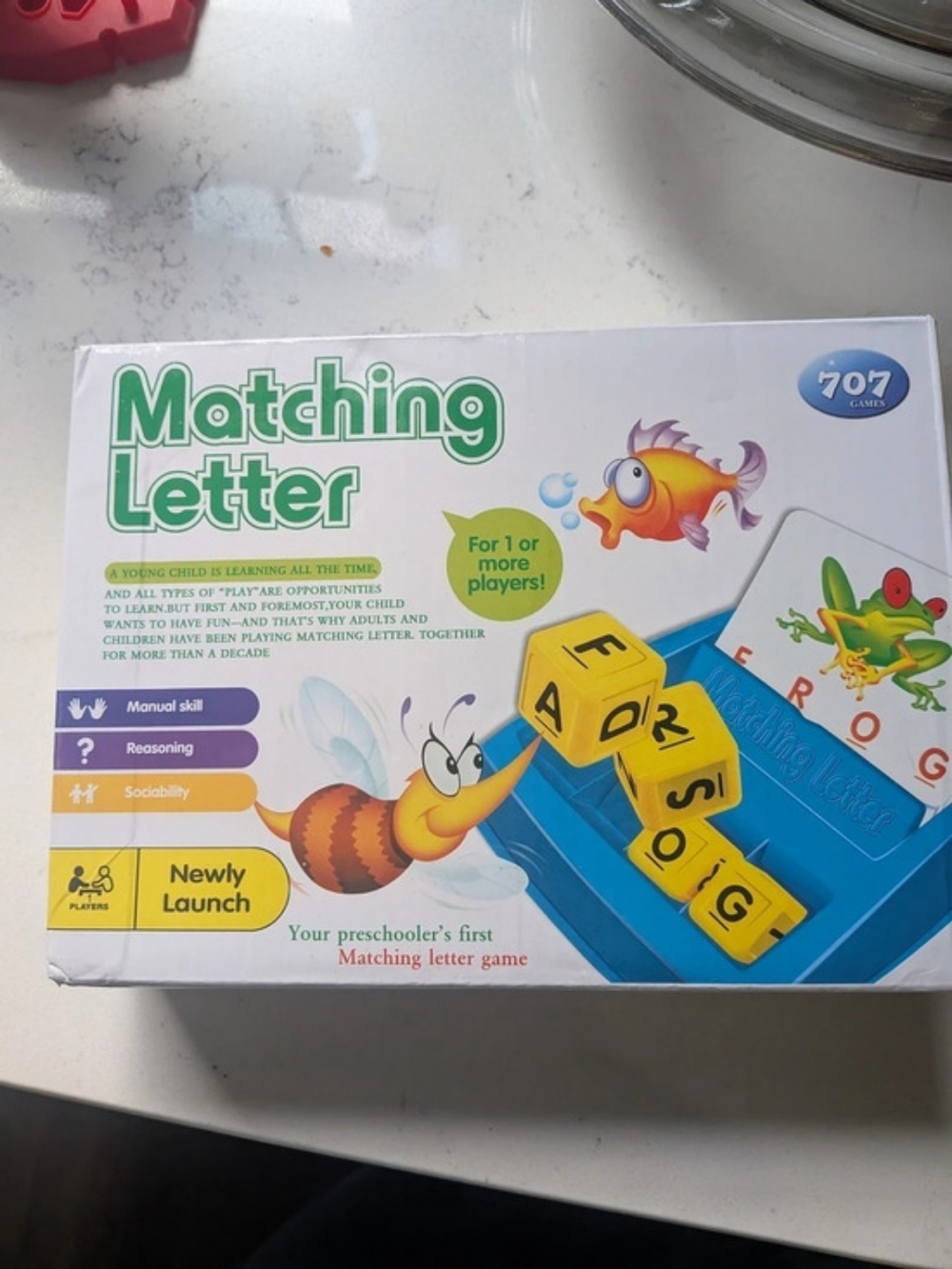 Newly Launch Matching Letter Educational Learning Game